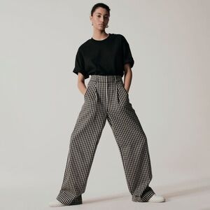 Everlane Draper Gingham Pants